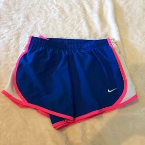 Set of 4- Nike running shorts. youth small